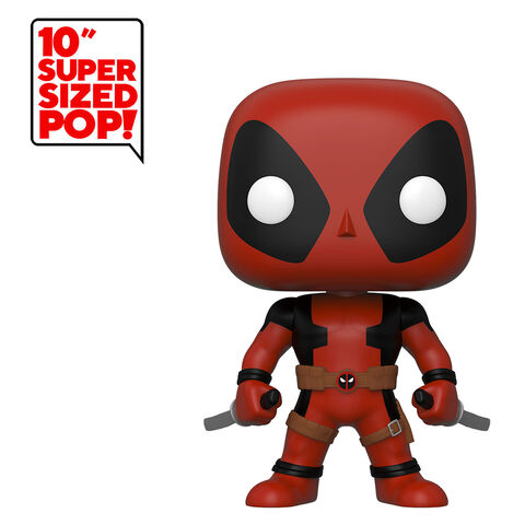 Figurine Funko Pop! N°543 106071 - Deadpool - Deadpool Deux Epées 25 Cm Rouge